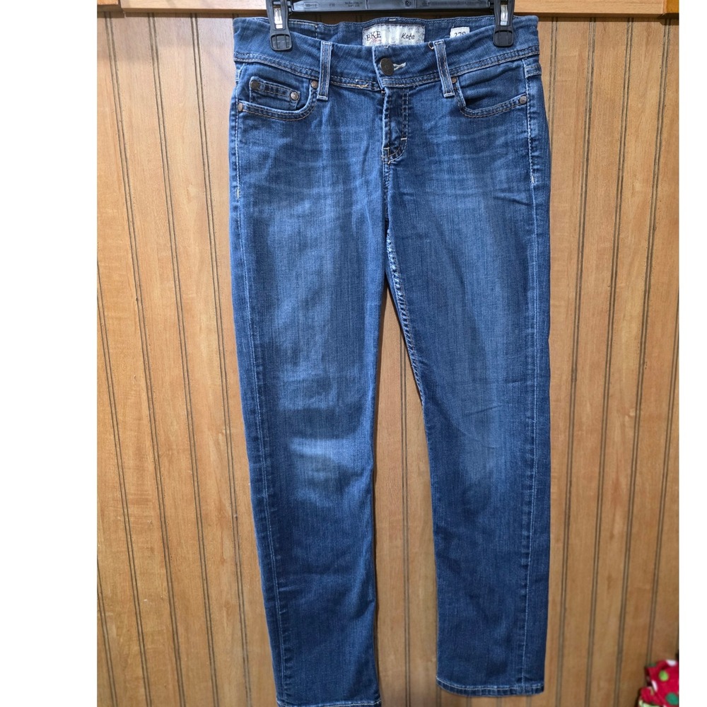 BKE Kate Straight Leg Jeans Dark Wash Denim Women's Size 27x29.5‎